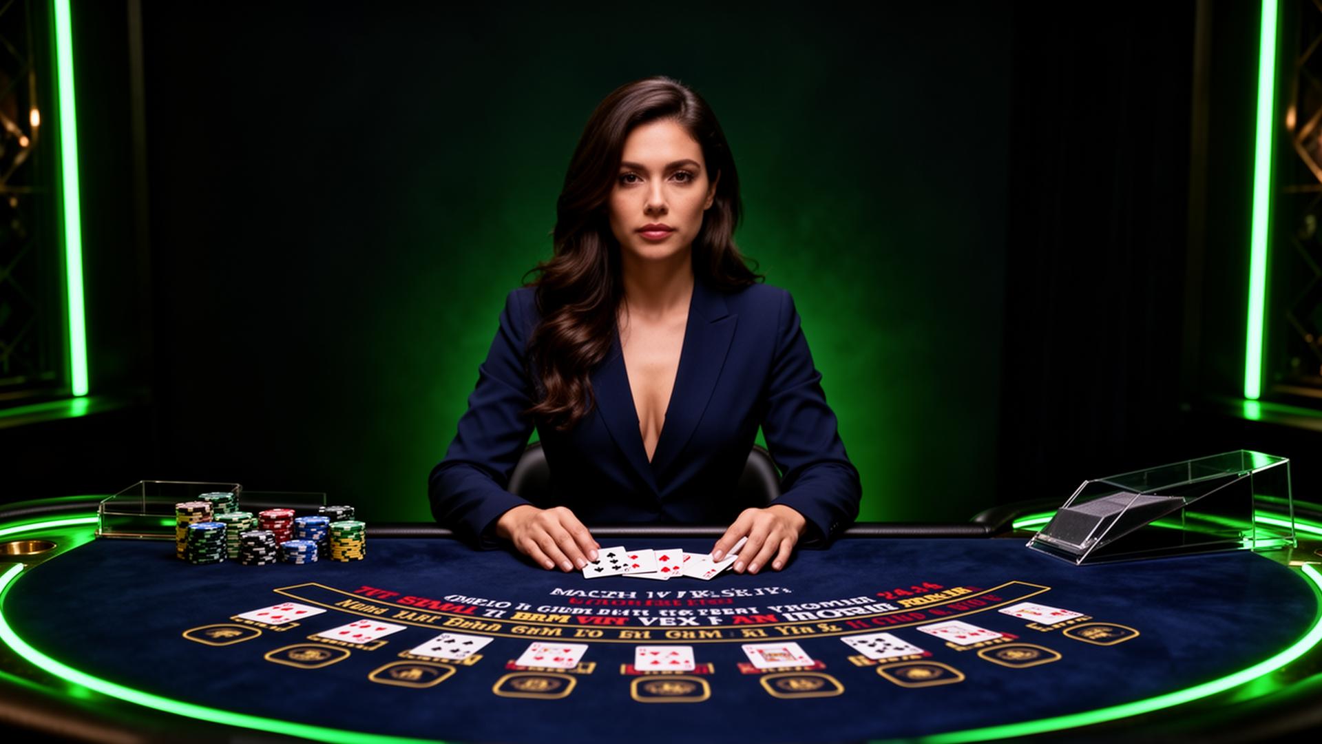 Jackbit live dealer at a roulette table